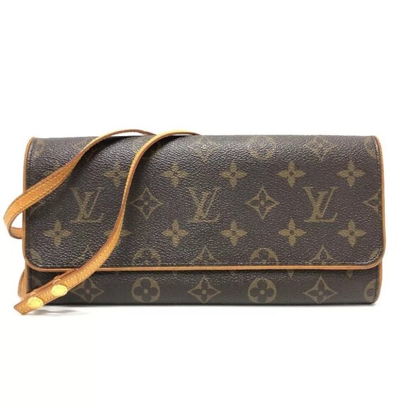 LOUIS VUITTON M51852 Monogram Pochette-Twin GM Bags Crossbody bags Shoulder Bag - Picture 2 of 16